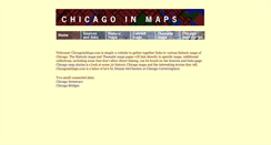 Desktop Screenshot of chicagoinmaps.com